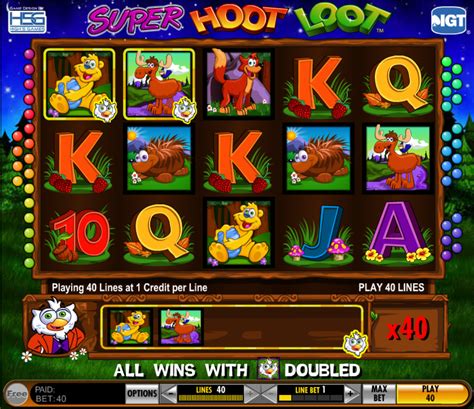 super hoot loot free slot.
